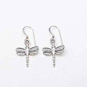 sterling sivler dragonfly earrings