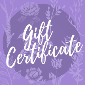 jewelry gift certificates