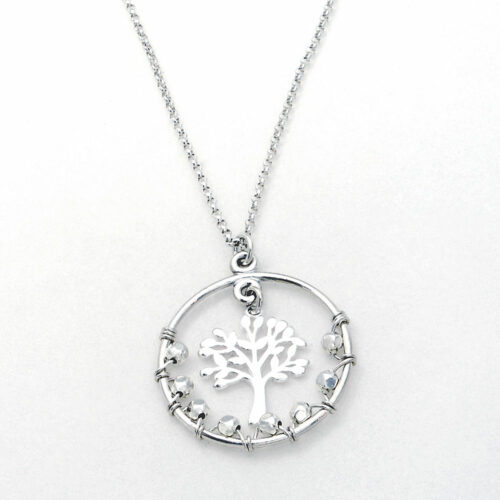 Sterling Silver Tree of Life Necklace (SN22)