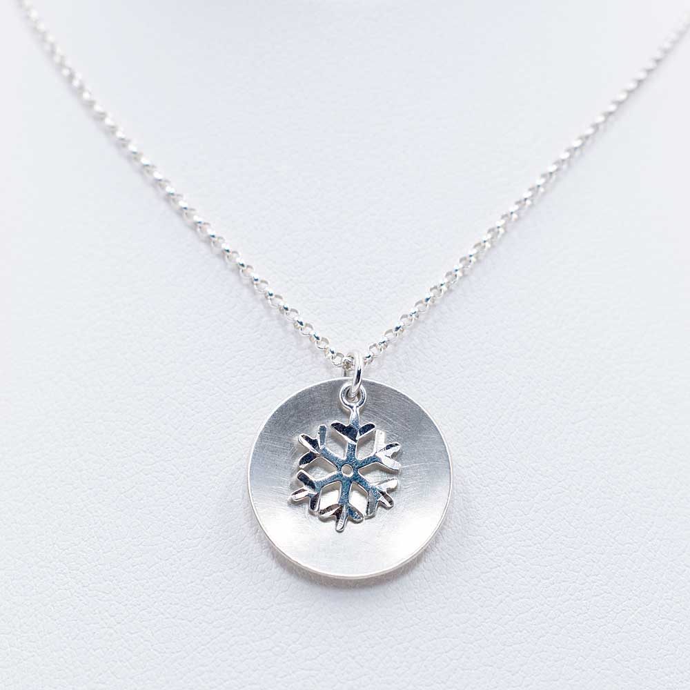 Snowflake Necklace (SN26) - Delicate Designs