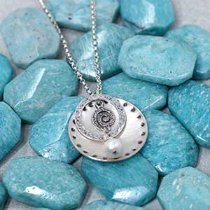 hand stamped sterling silver jewelry