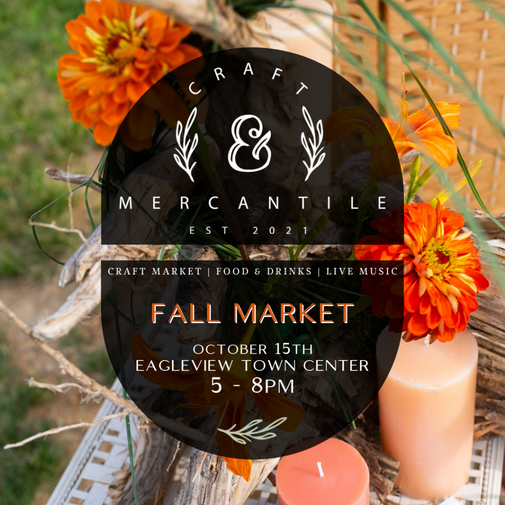 craft and mercantile fall market craft show