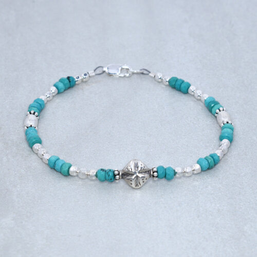 sterling silver turquoise bracelet