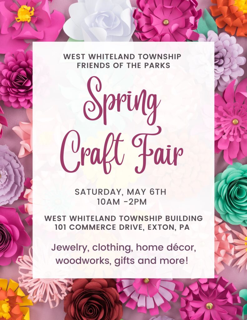 west whiteland spring craft fair