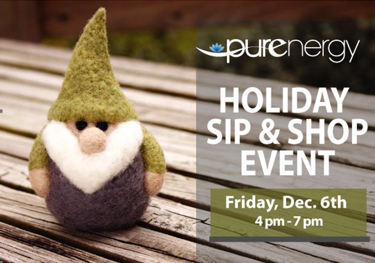 Purenergy sip and shop